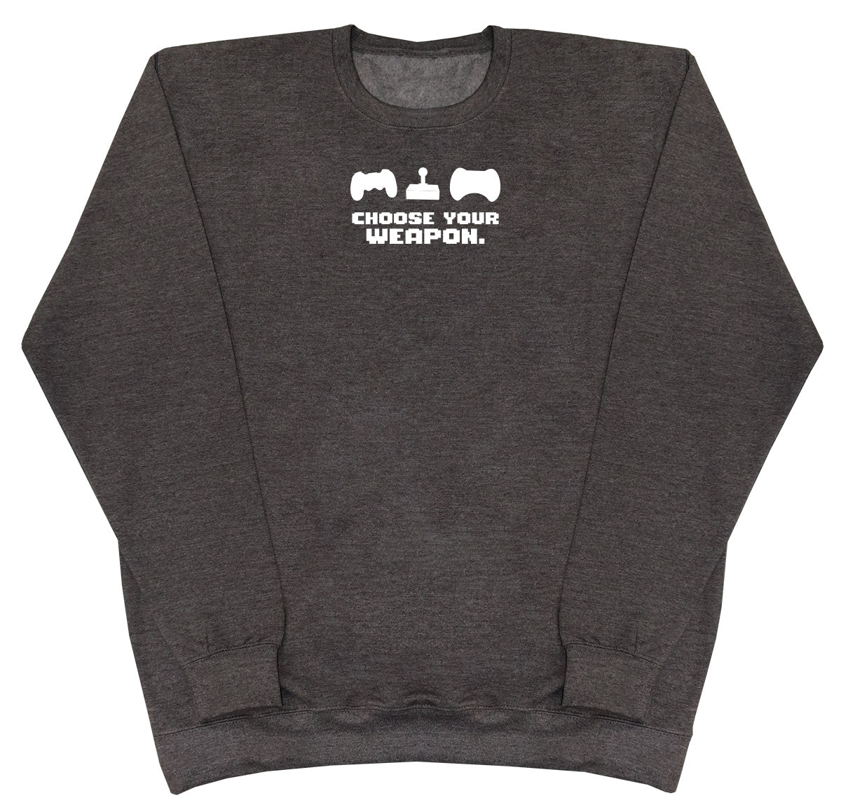 Choose Your Weapon - Kids Oversized Comfy Sweater