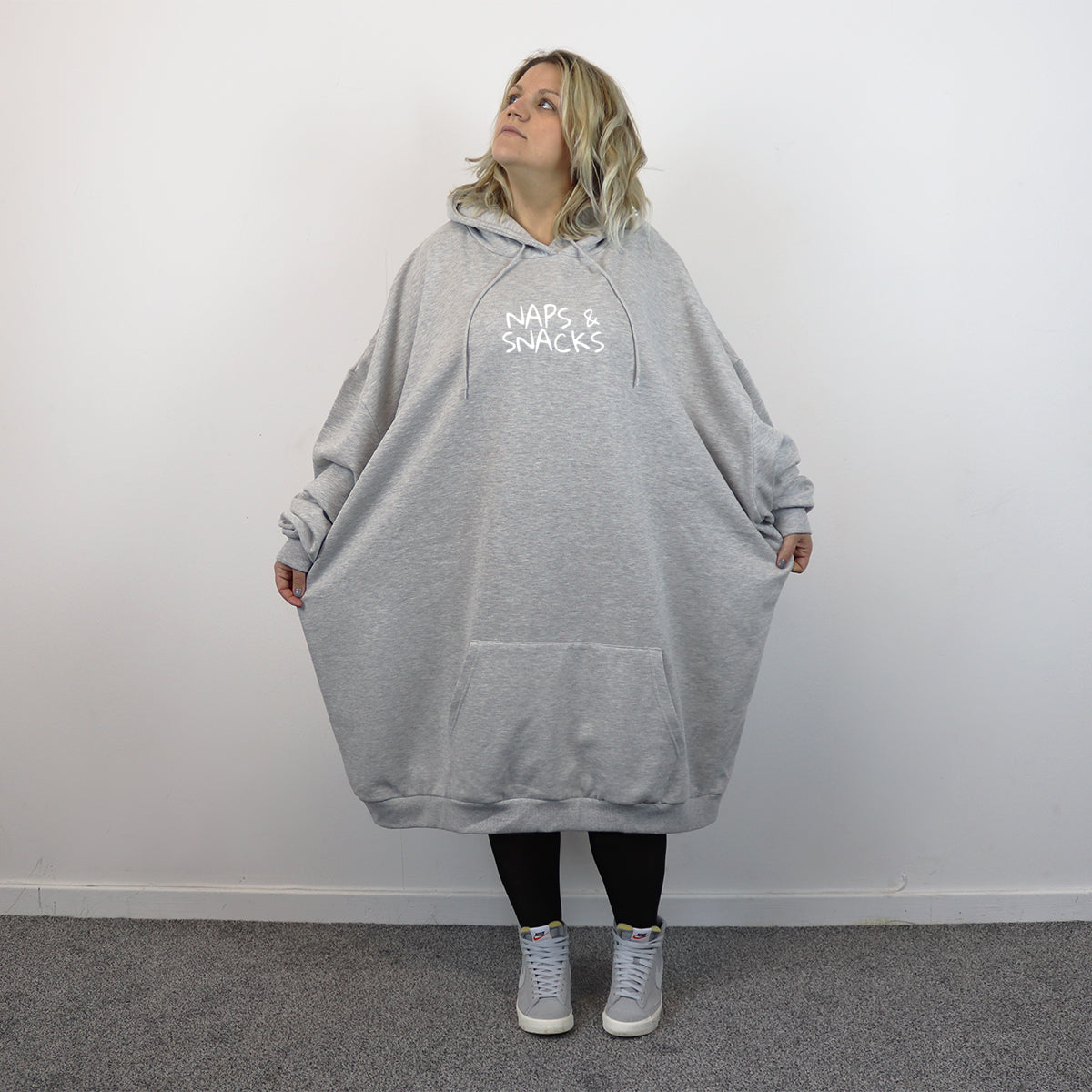 Naps & Snacks - New Style - Huge Size - Oversized Comfy Hoody