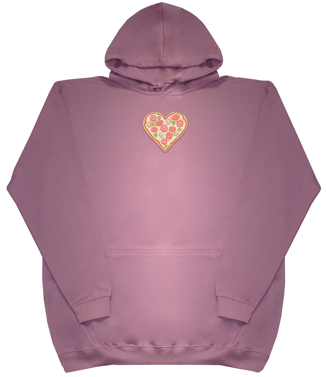 Pizza Heart - Huge Oversized Comfy Original Hoody