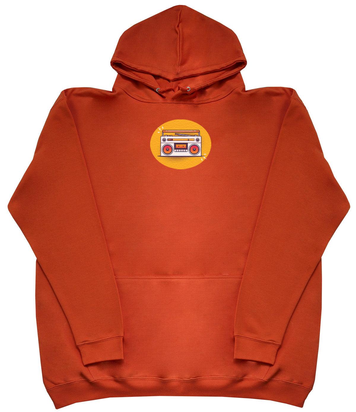 Orange Cassette - Huge Oversized Comfy Original Hoody