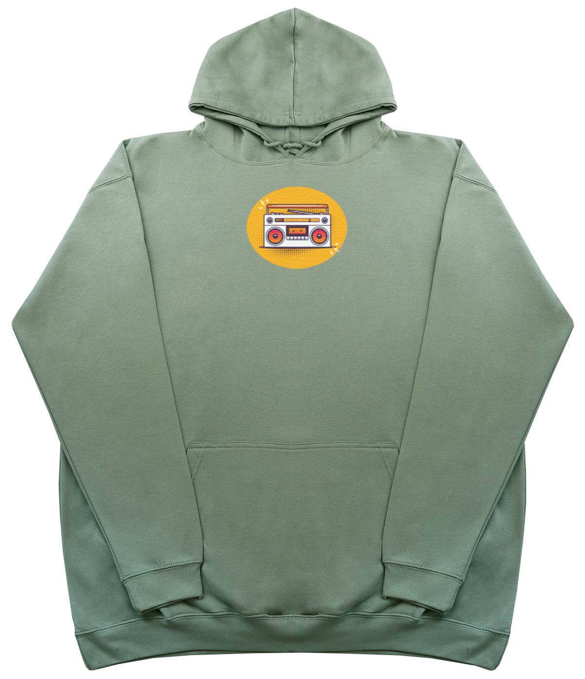 Orange Cassette - Huge Oversized Comfy Original Hoody