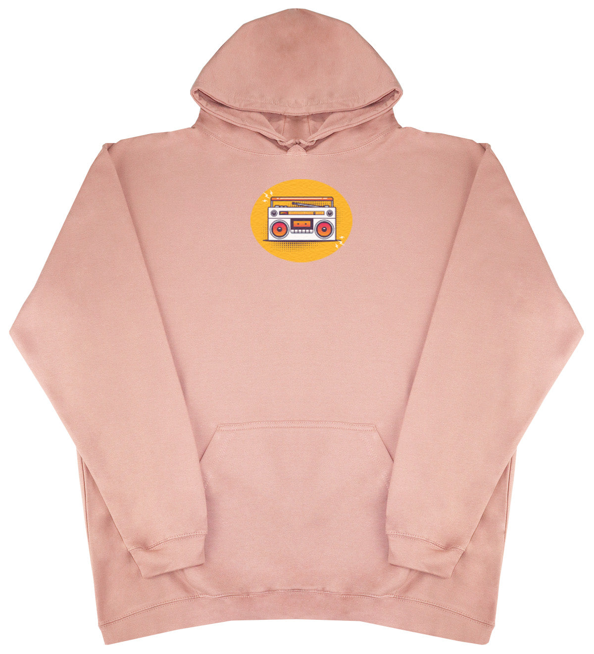 Orange Cassette - Huge Oversized Comfy Original Hoody