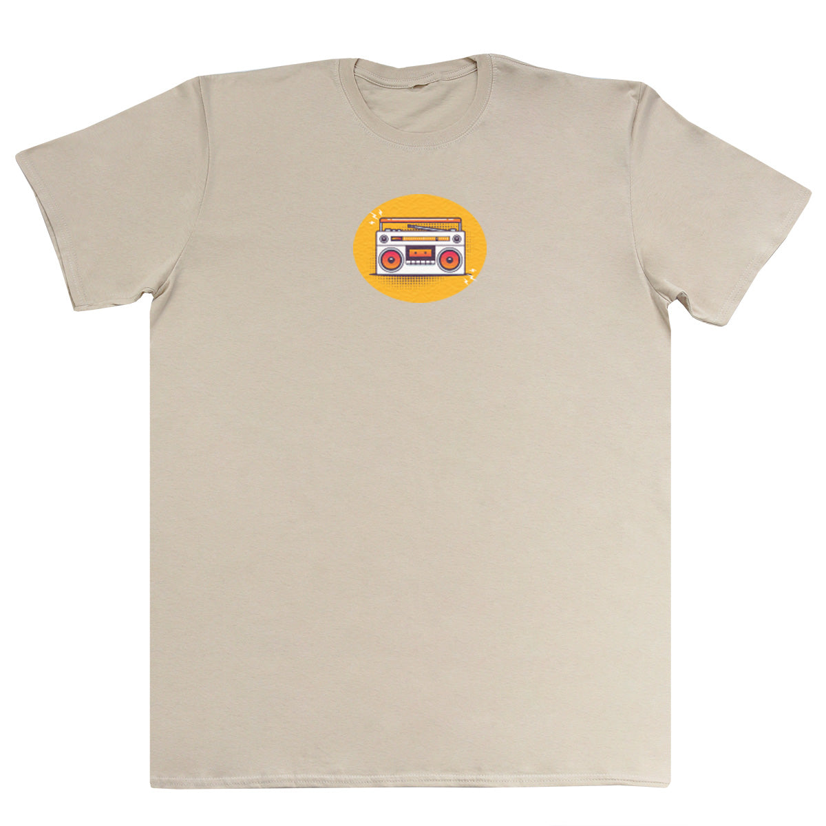 Orange Cassette - Kids Oversized Comfy T-Shirt