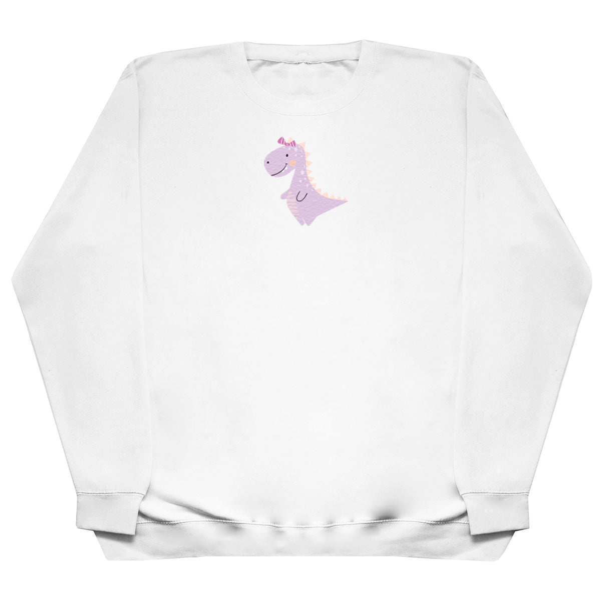 Pink Dino - Kids Oversized Comfy Sweater