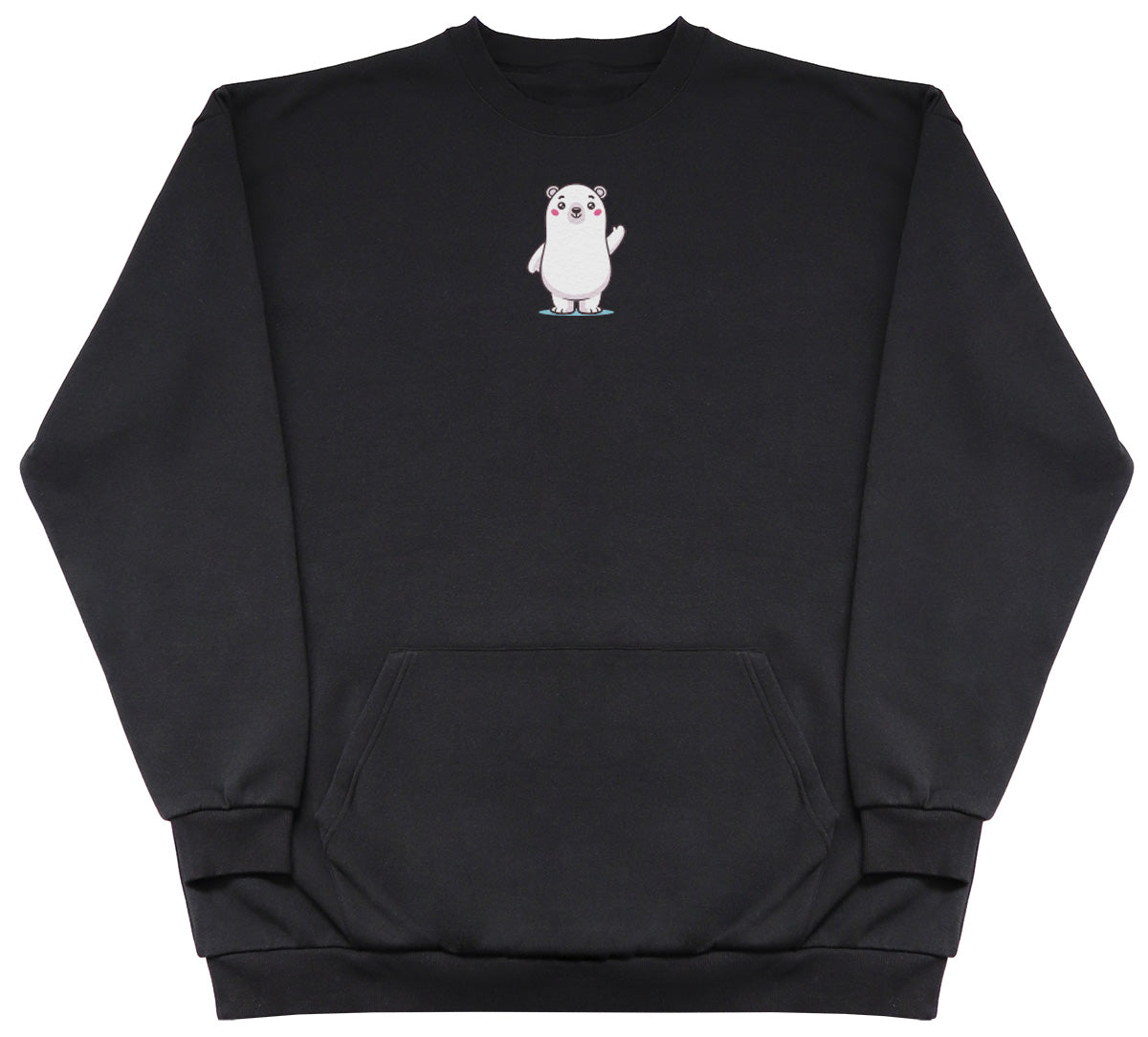 Polar Bear - Huge Oversized Hoodless Hoodie