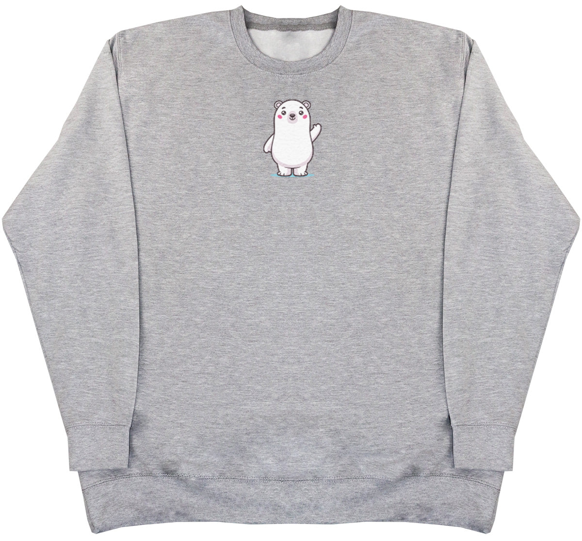 Polar Bear - Kids Oversized Comfy Sweater