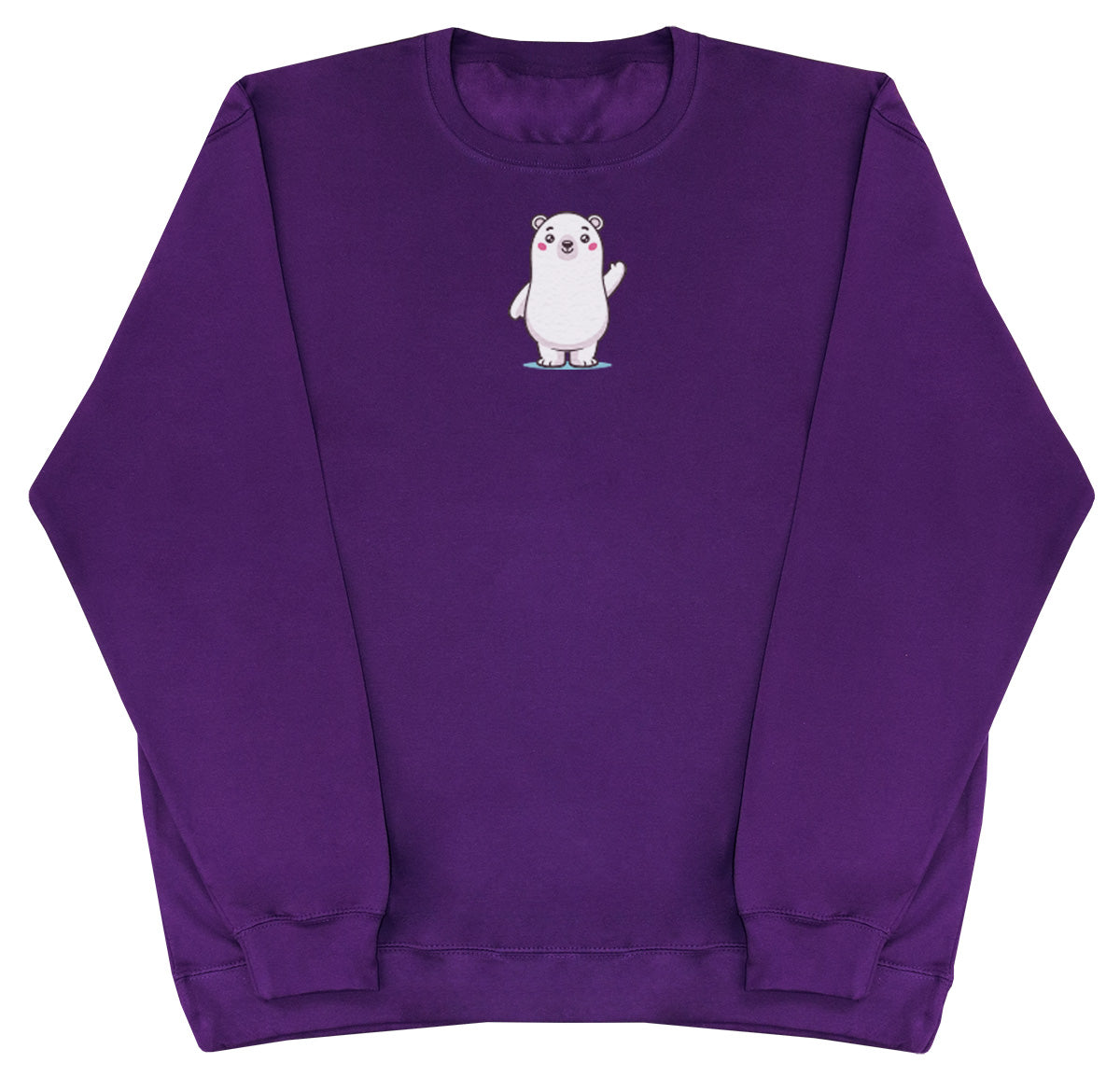 Polar Bear - Kids Oversized Comfy Sweater