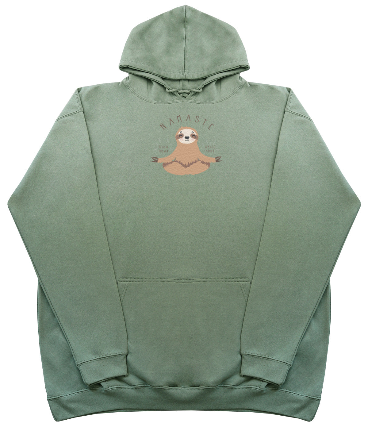 Namaste Sloth - Huge Oversized Comfy Original Hoody