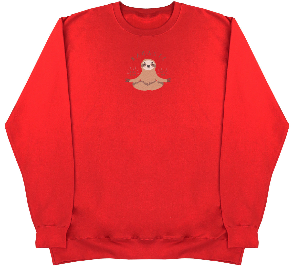 Namaste Sloth - Huge Oversized Comfy Original Sweater