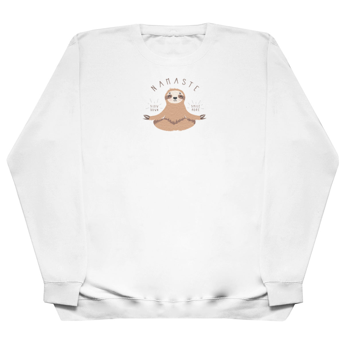 Namaste Sloth - Huge Oversized Comfy Original Sweater