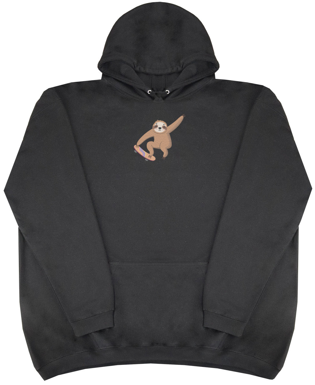 Skating Sloth - New Style - Oversized Comfy Hoody