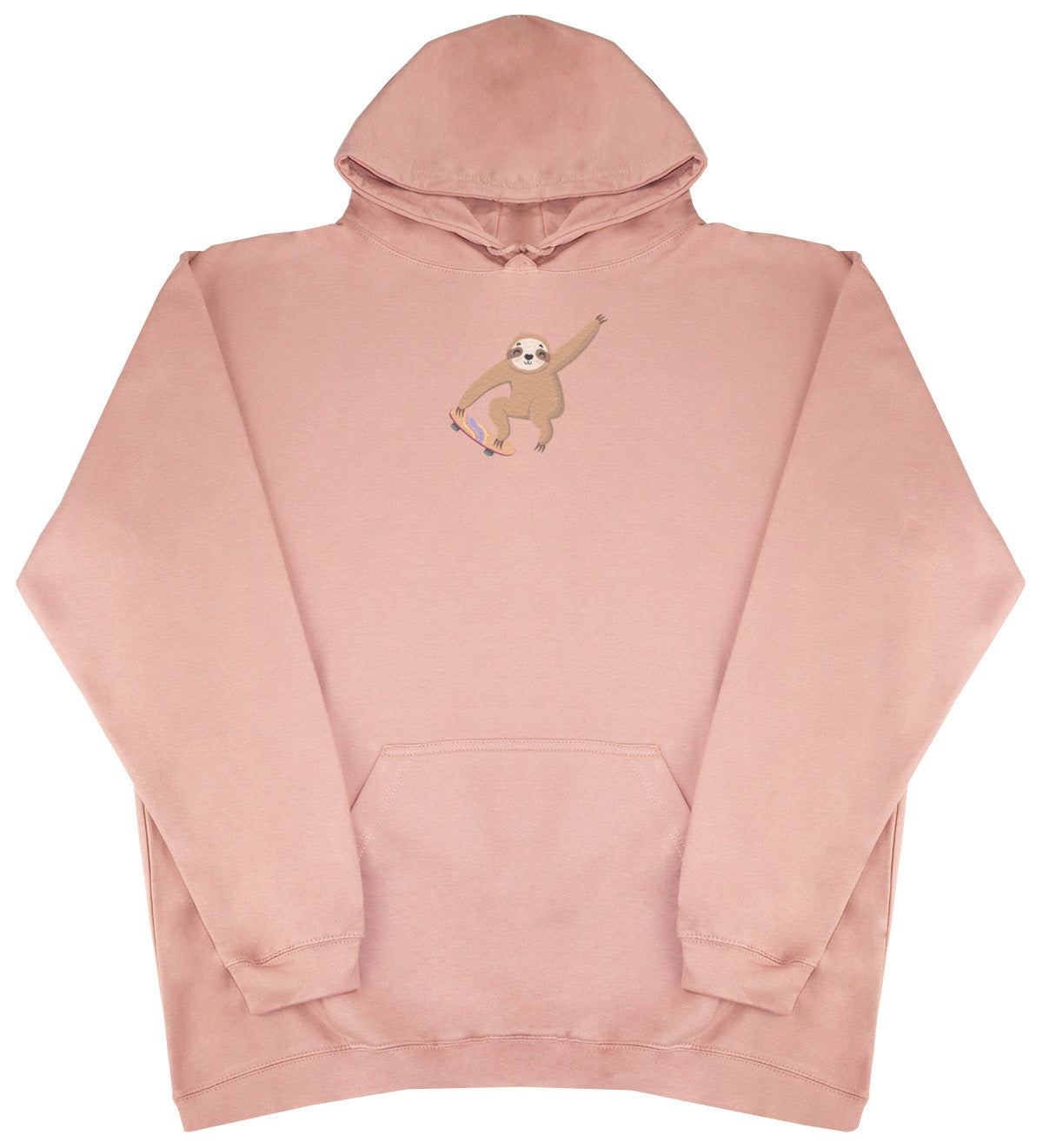 Skating Sloth - New Style - Oversized Comfy Hoody