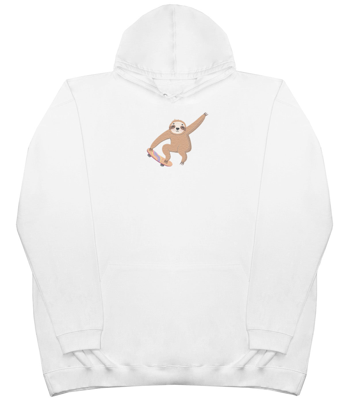 Skating Sloth - Huge Oversized Comfy Original Hoody