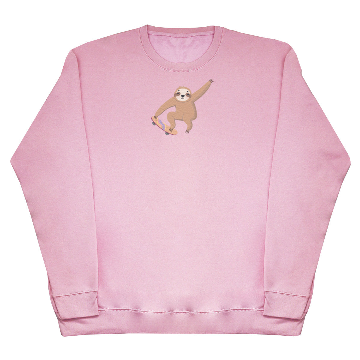 Skating Sloth - Huge Oversized Comfy Original Sweater