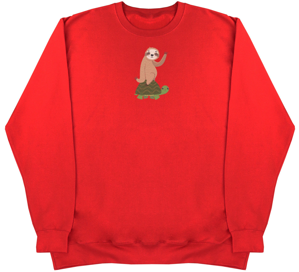 Sloth & Tortoise - Kids Oversized Comfy Sweater