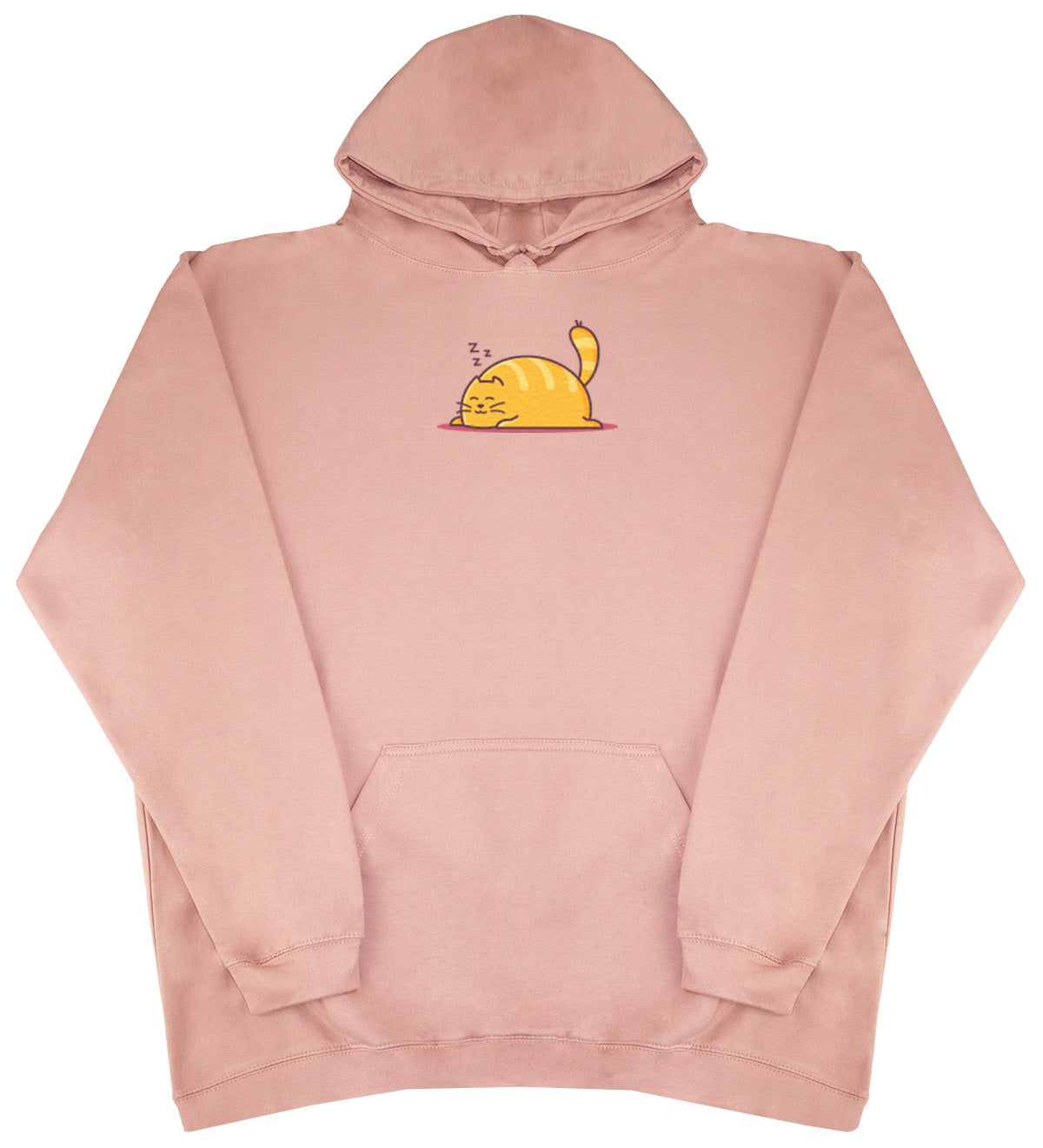 Sleeping Cat - Huge Oversized Comfy Original Hoody