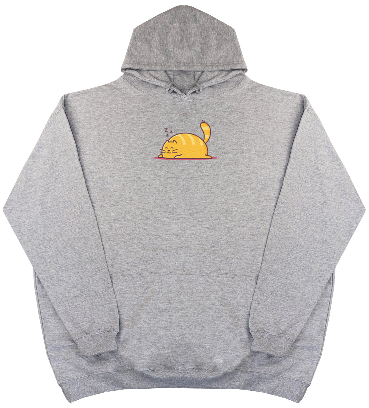 Sleeping Cat - Huge Oversized Comfy Original Hoody