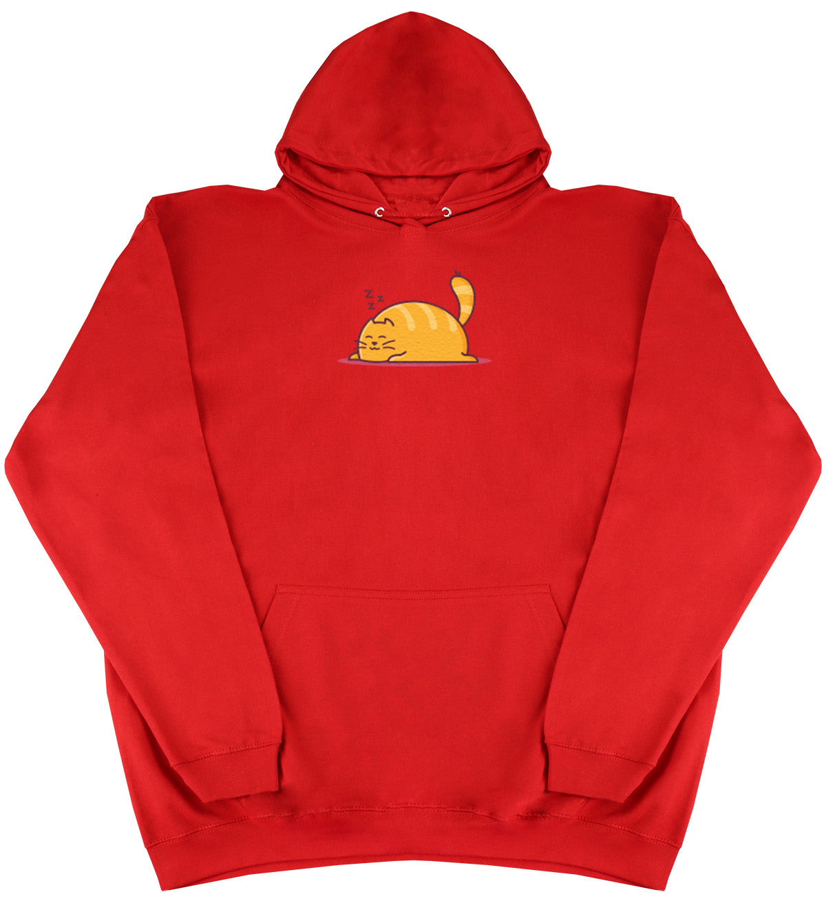 Sleeping Cat - Huge Oversized Comfy Original Hoody