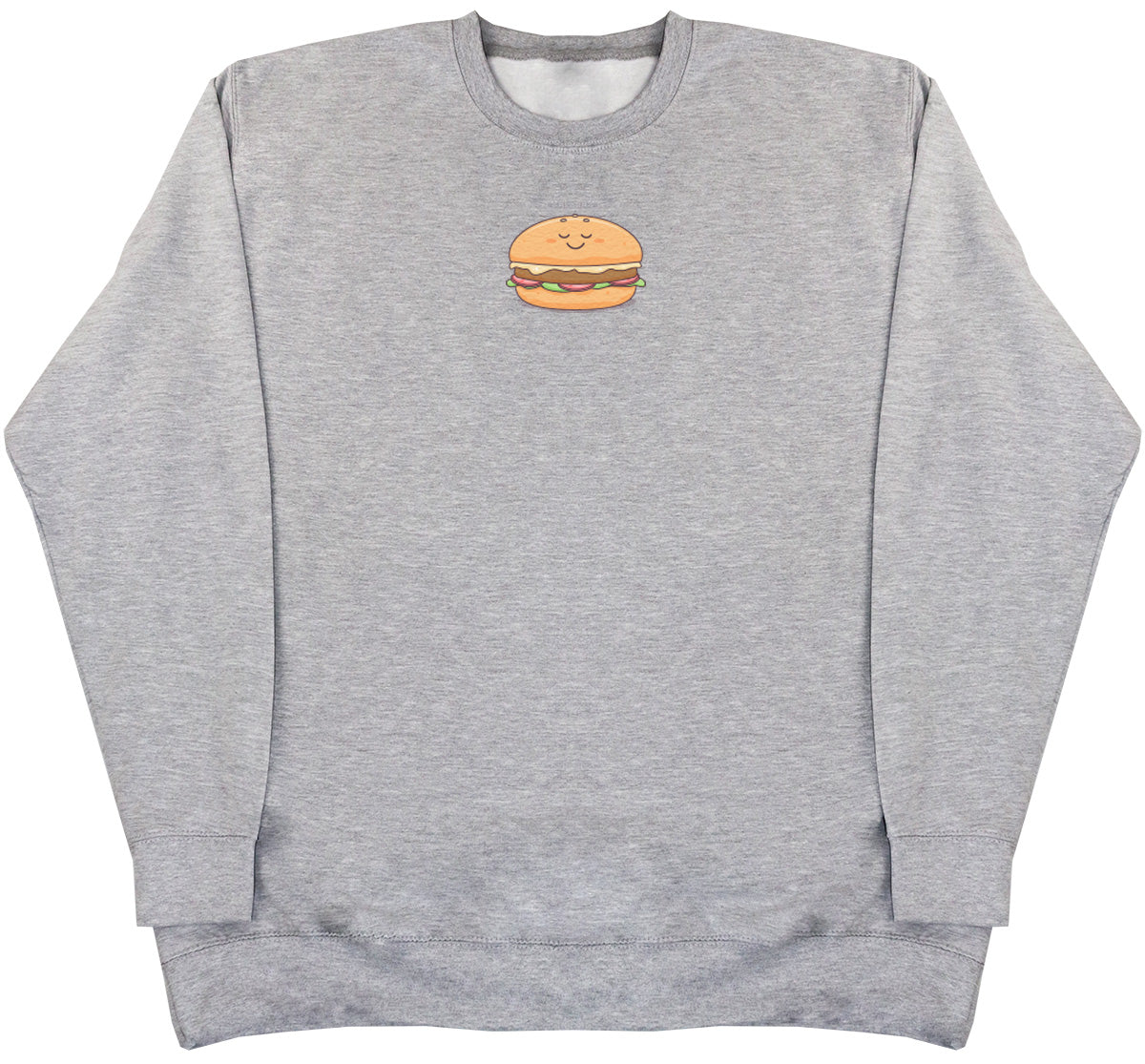 Burger - Kids Oversized Comfy Sweater