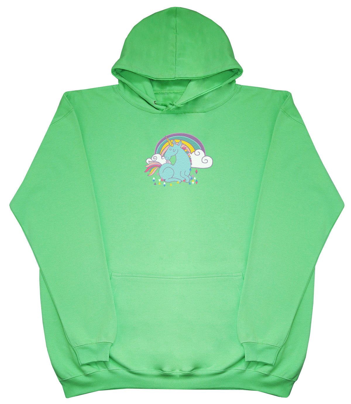 Unicorn Rainbow - Kids Oversized Comfy Original Hoody