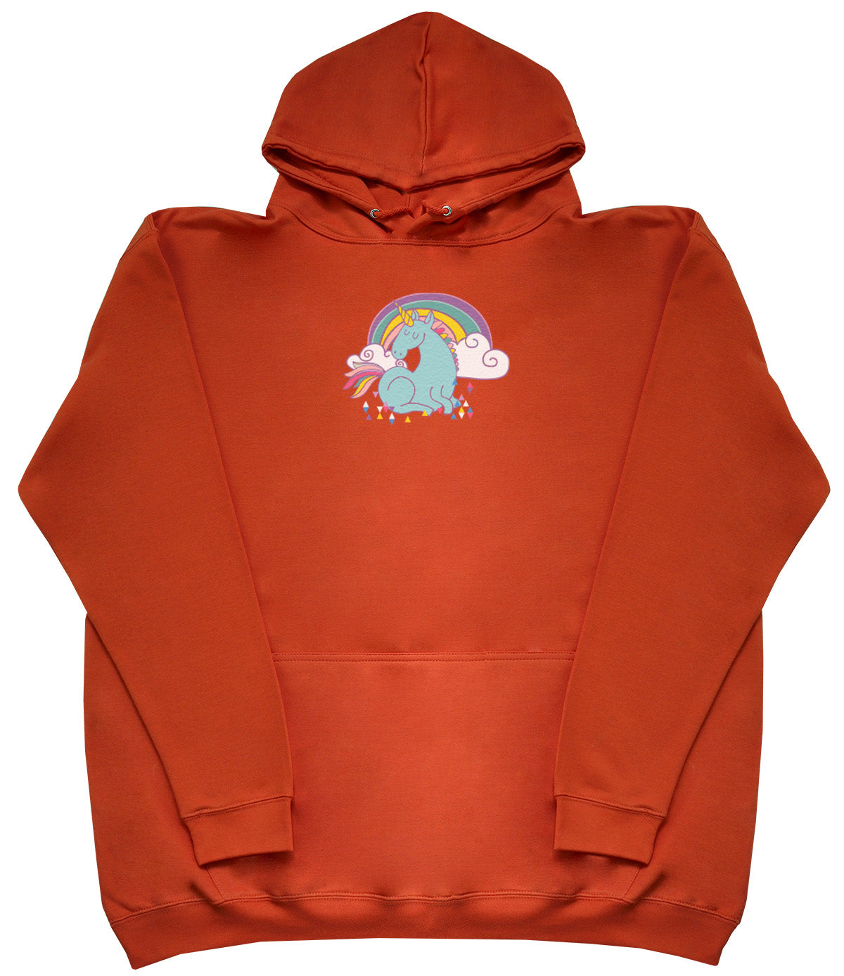 Unicorn Rainbow - Kids Oversized Comfy Original Hoody