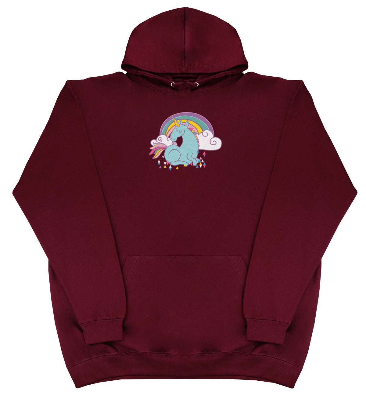 Unicorn Rainbow - Kids Oversized Comfy Original Hoody