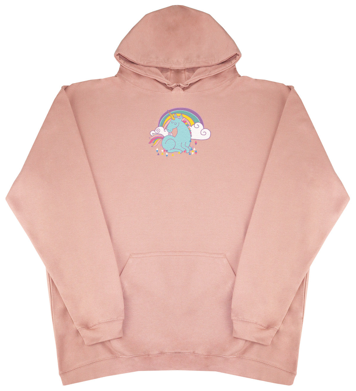 Unicorn Rainbow - Kids Oversized Comfy Original Hoody