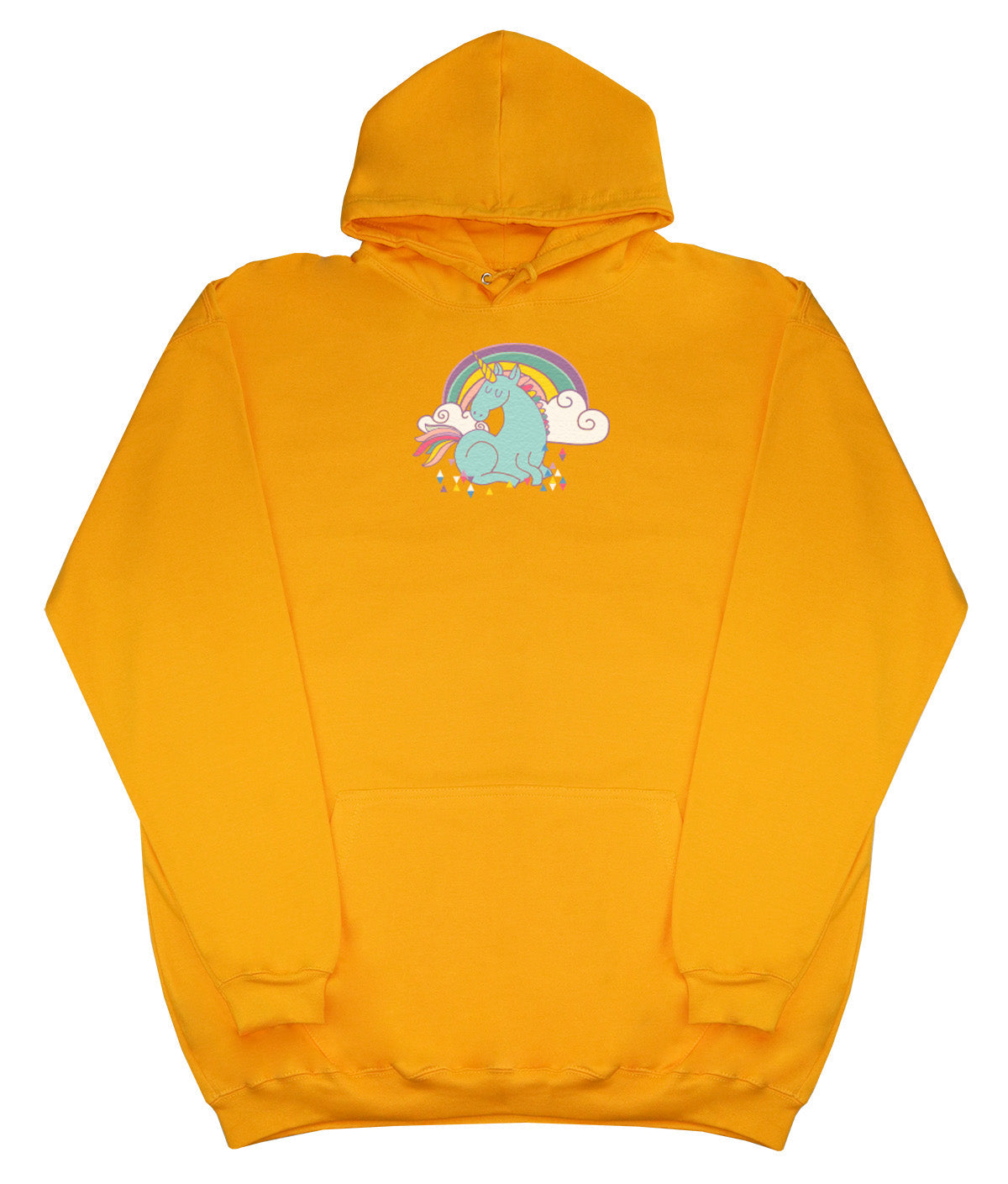 Unicorn Rainbow - Kids Oversized Comfy Original Hoody