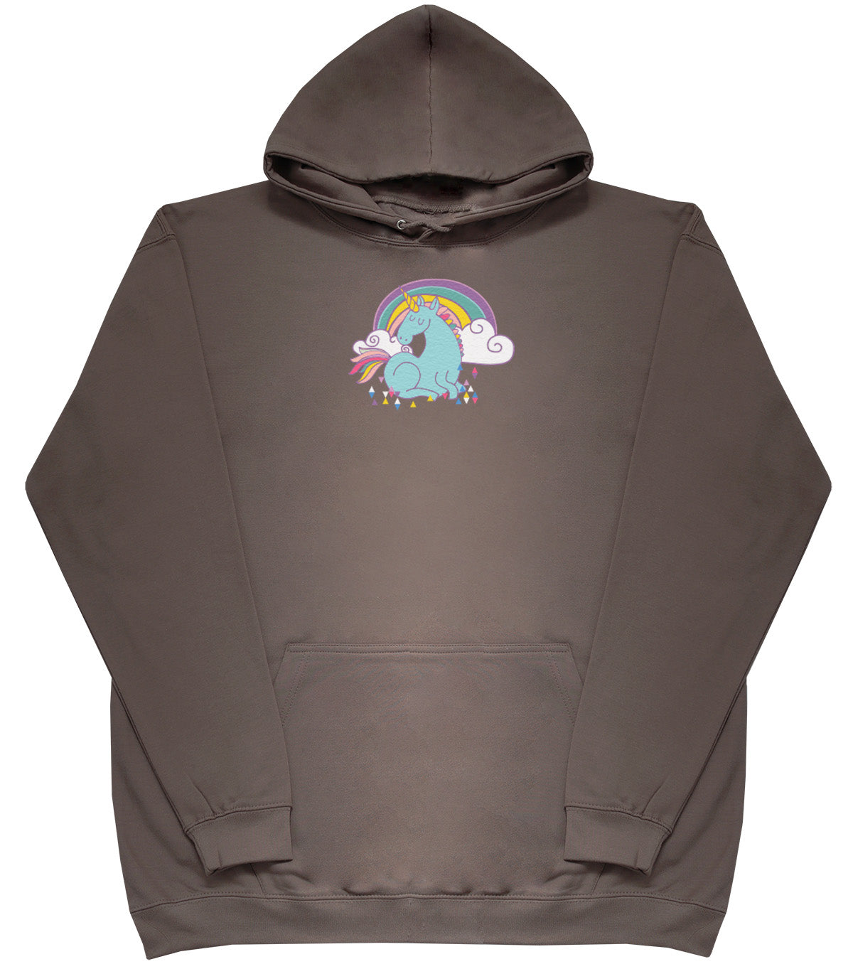 Unicorn Rainbow - Kids Oversized Comfy Original Hoody