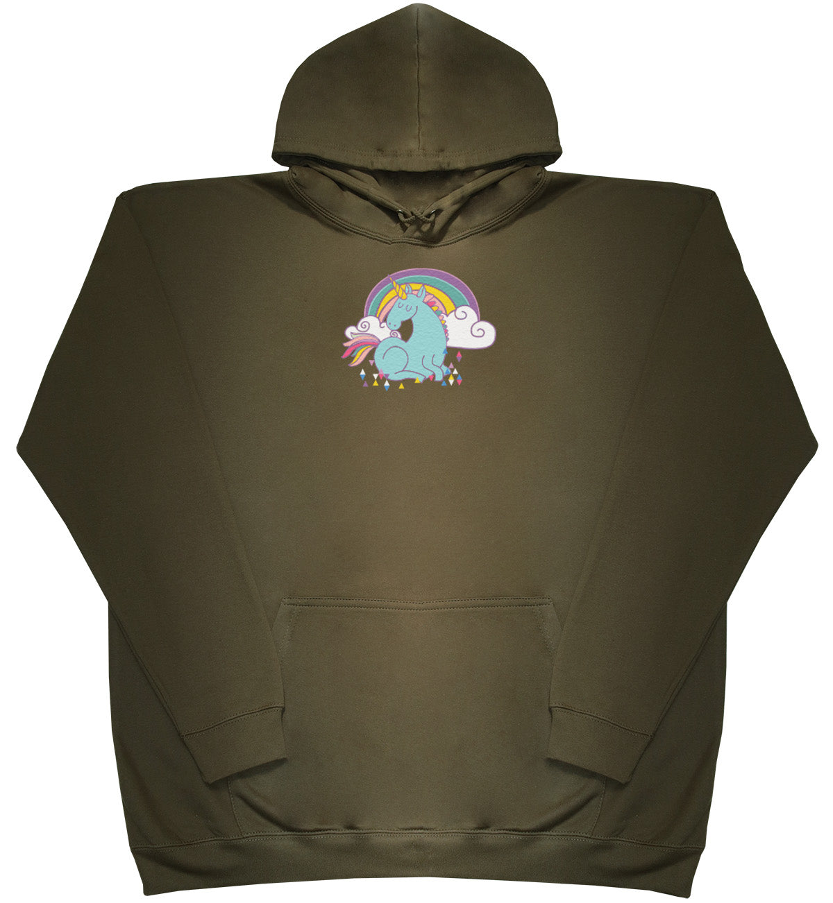 Unicorn Rainbow - Huge Oversized Comfy Original Hoody