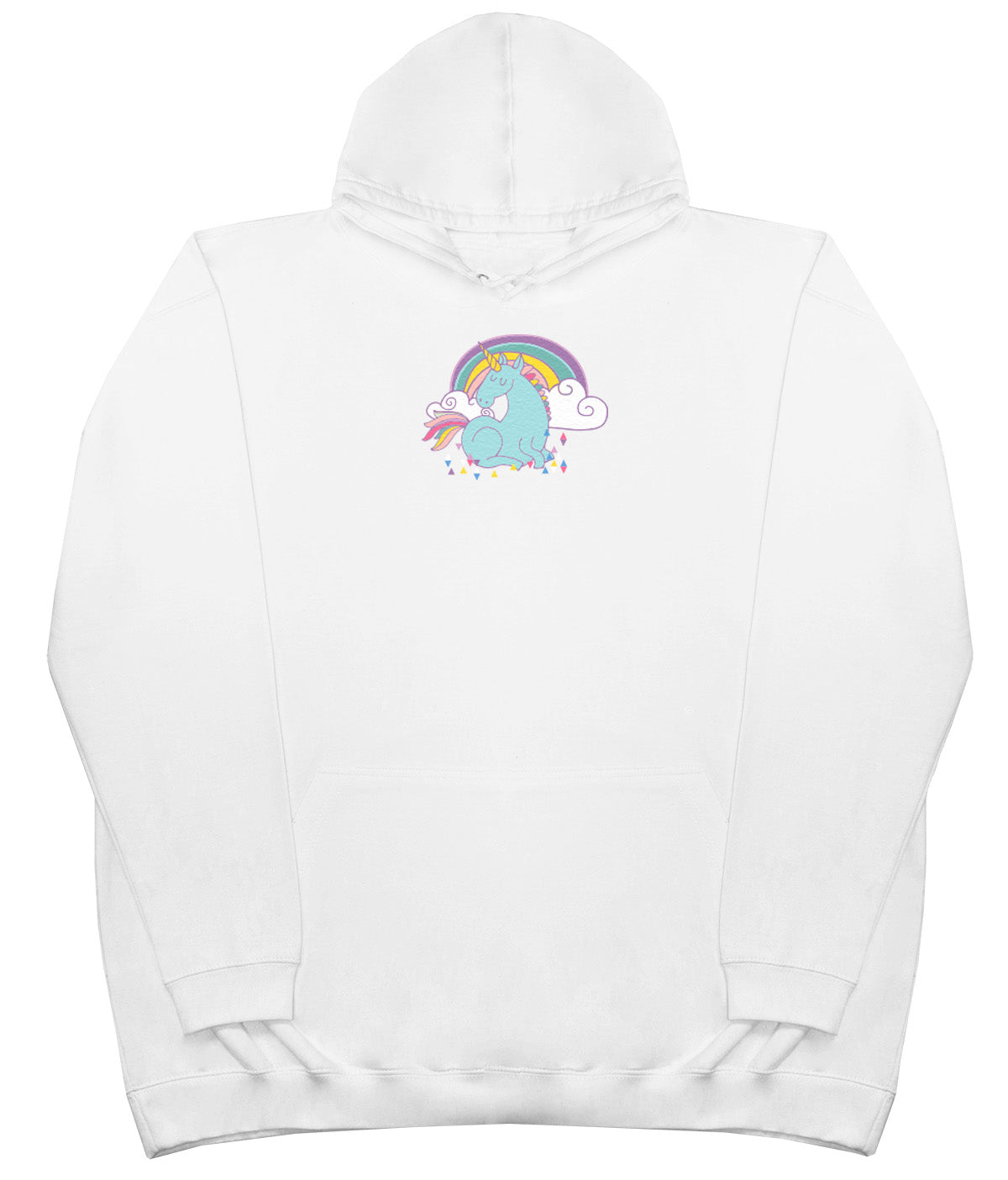 Unicorn Rainbow - Kids Oversized Comfy Original Hoody