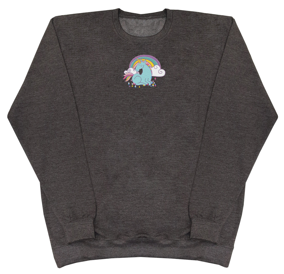 Unicorn Rainbow - Kids Oversized Comfy Sweater