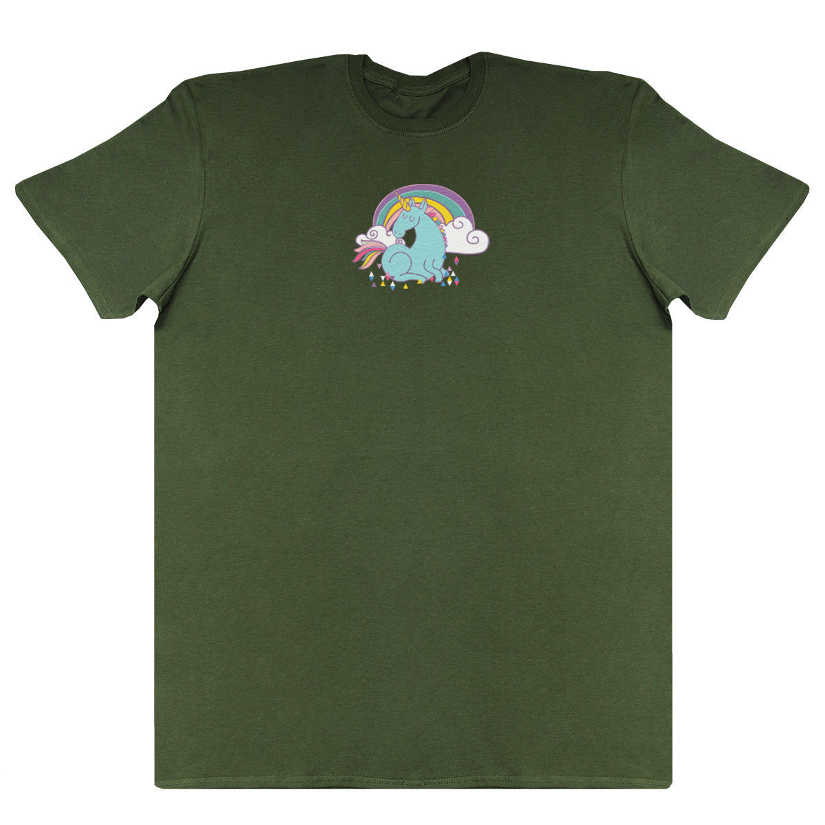 Unicorn Rainbow - Huge Oversized Comfy Original T-Shirt