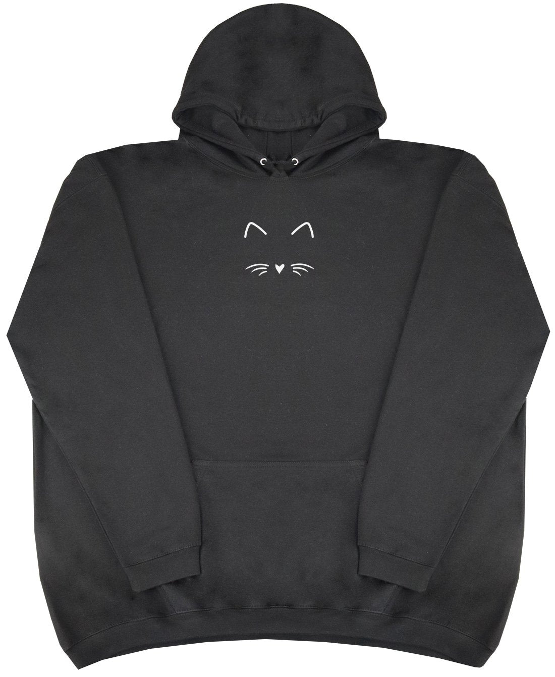 Cat Face - New Style - Huge Size - Oversized Comfy Hoody