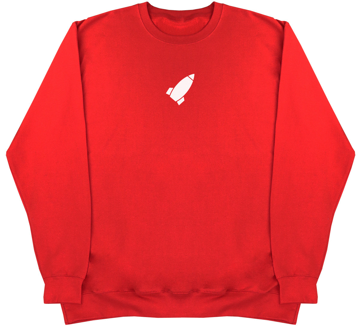 Rocket Ship - Kids Oversized Comfy Sweater