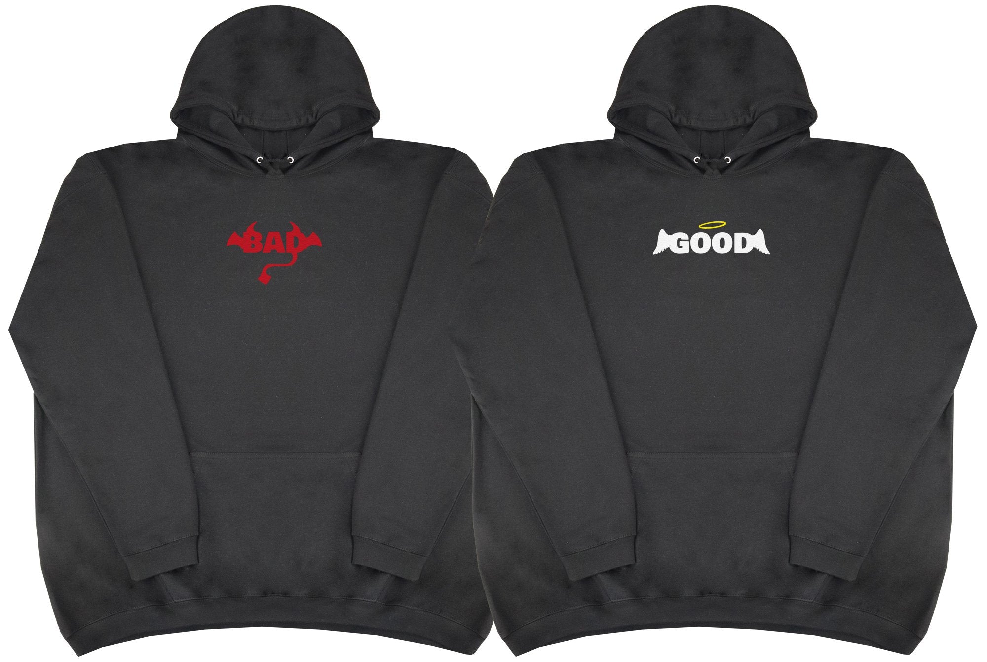 Good & Bad Matching Set - Huge New Style Hoods