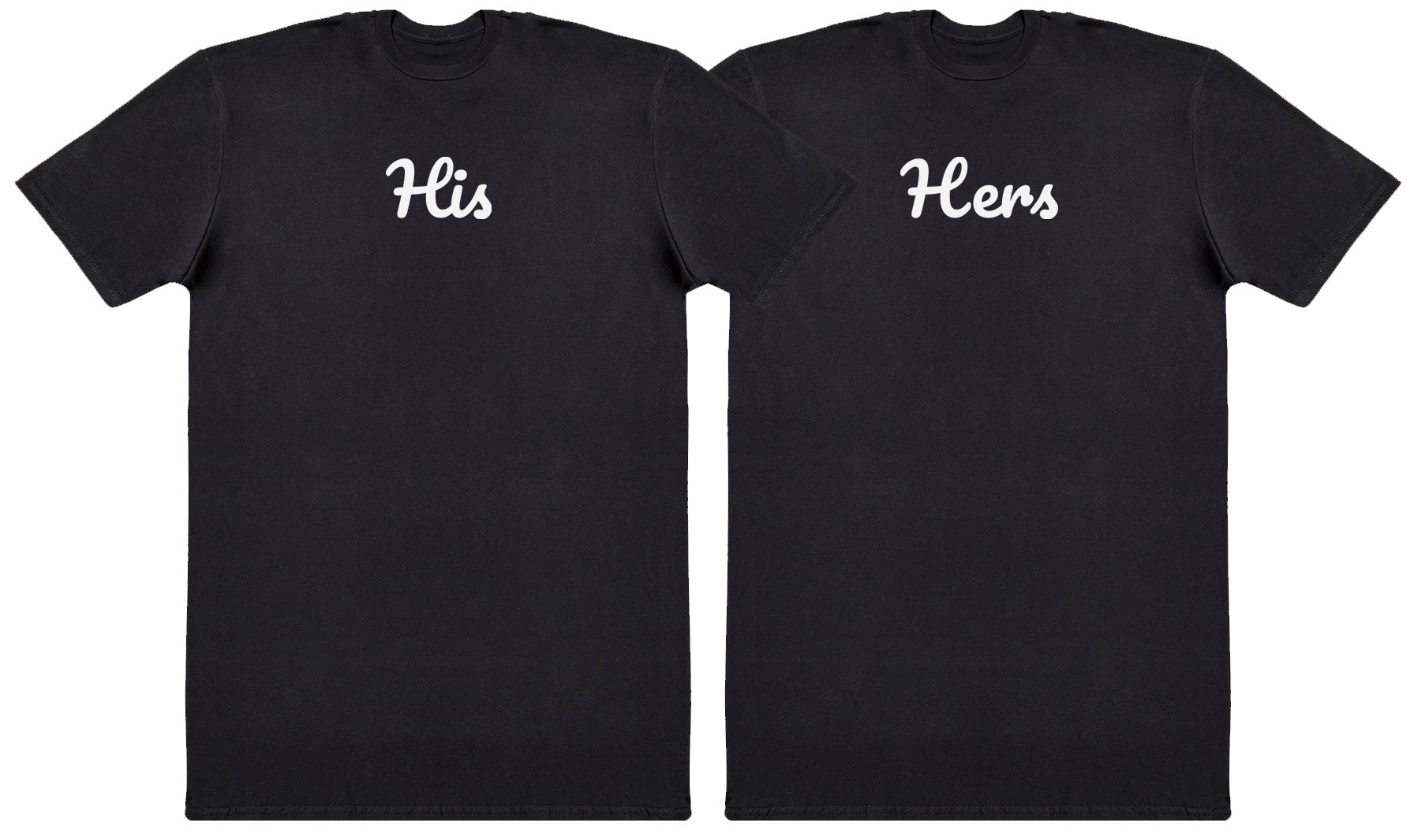 His & Hers - Huge Oversized Comfy Original T-Shirt