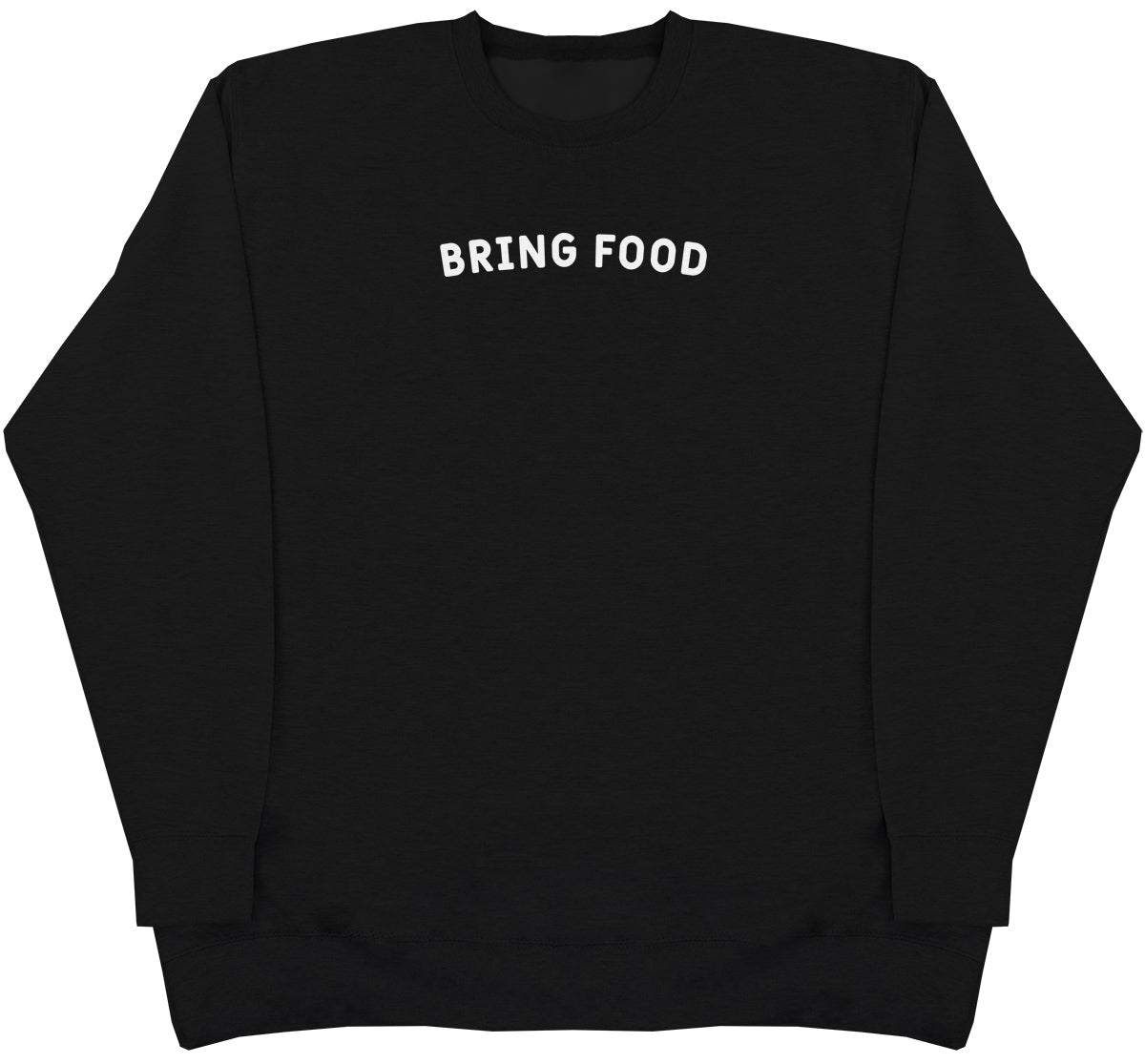 Bring Food - Kids Oversized Comfy Sweater