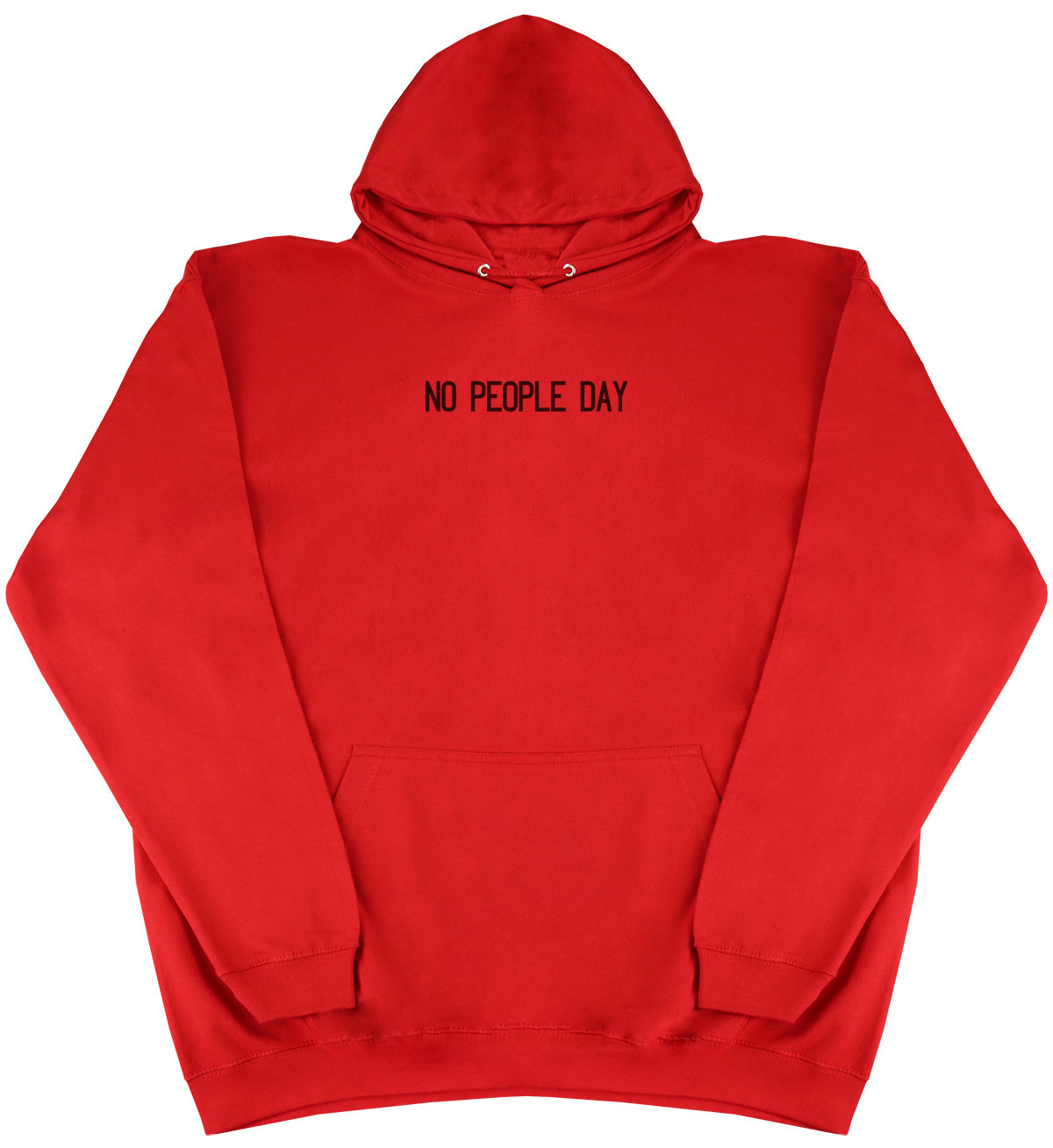 NO PEOPLE DAY - Kids Oversized Comfy Original Hoody