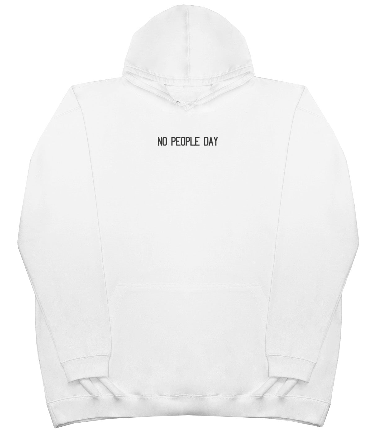 NO PEOPLE DAY - Kids Oversized Comfy Original Hoody