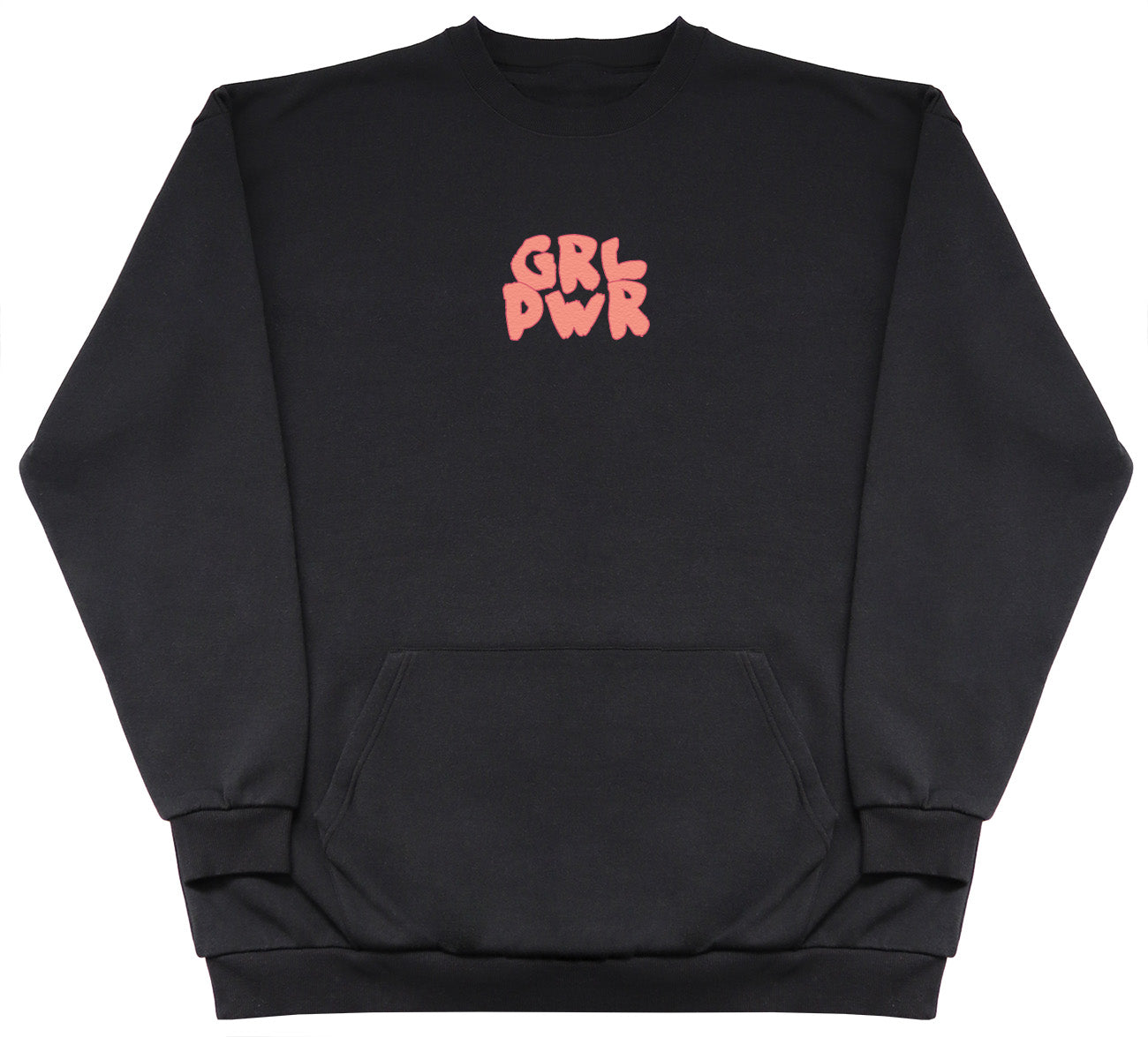 Girl Power (GRL PWR) - Huge Oversized Hoodless Hoodie