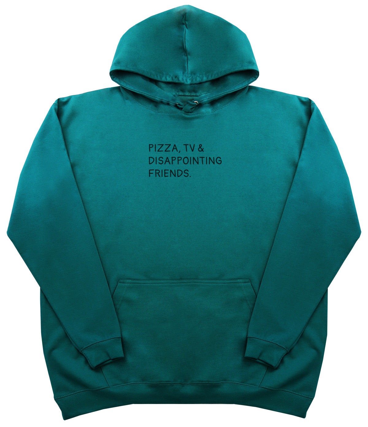 Pizza, TV & Disappointing Friends - Kids Oversized Comfy Original Hoody