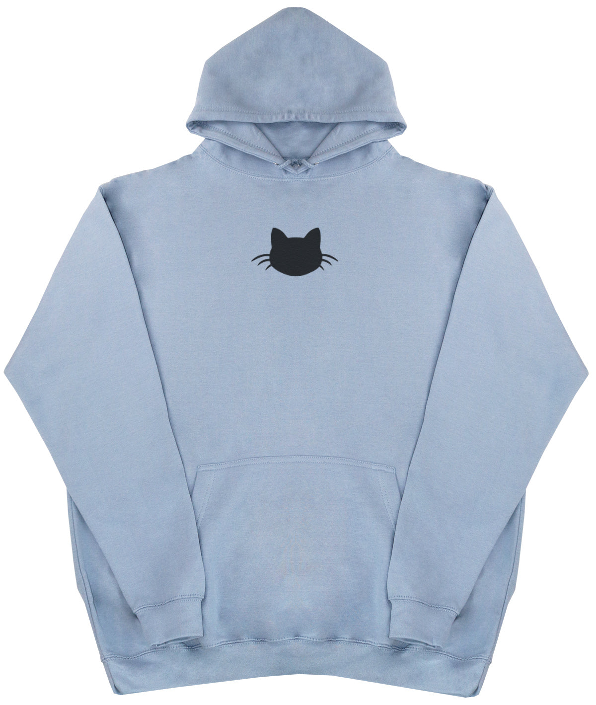 Cat Silhouette - Huge Oversized Comfy Original Hoody