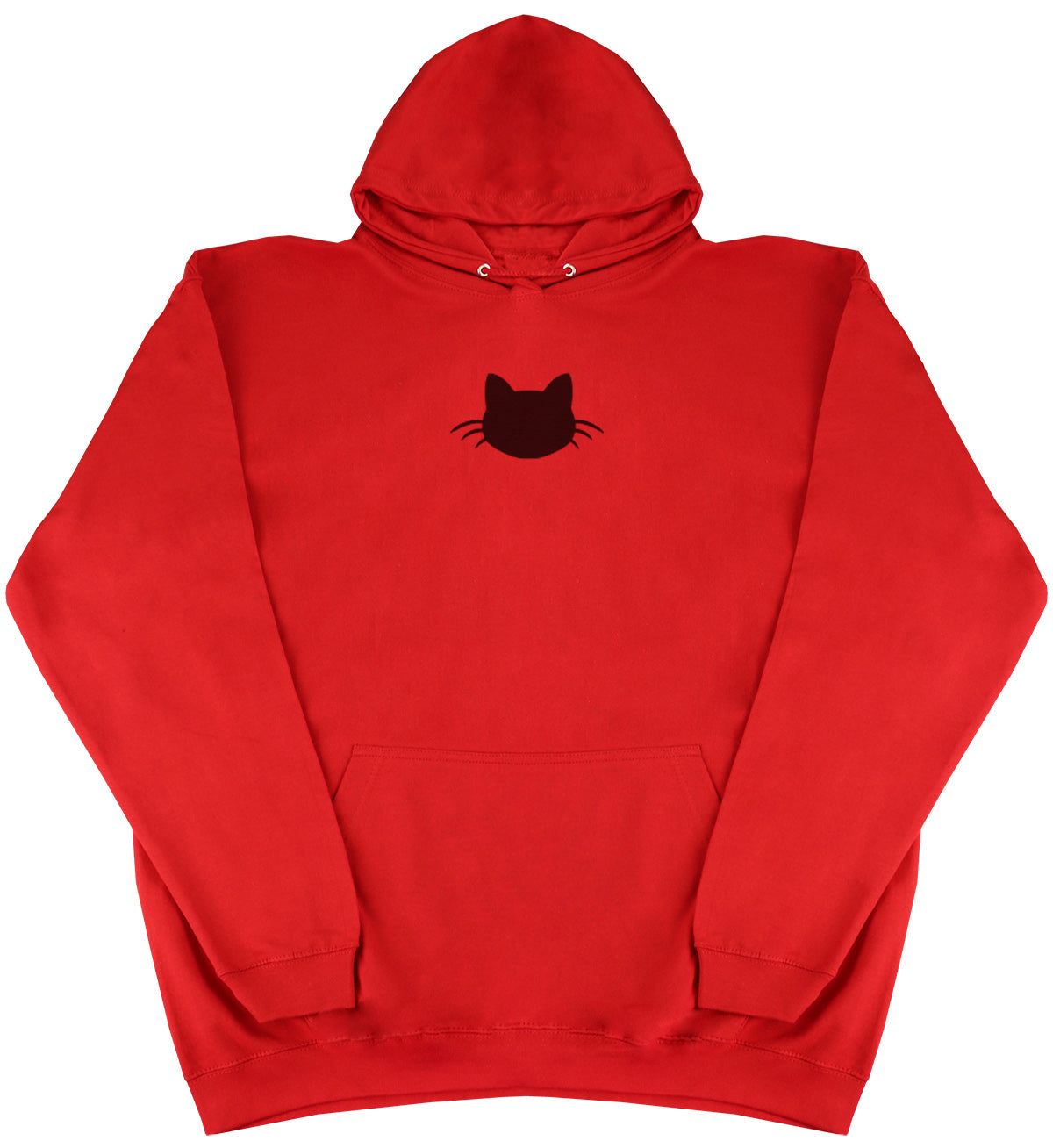 Cat Silhouette - Huge Oversized Comfy Original Hoody