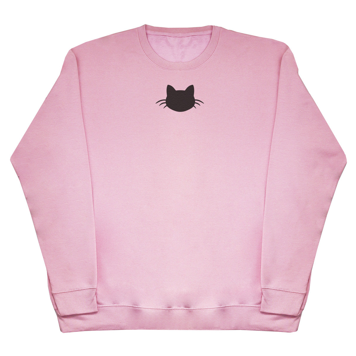 Cat Silhouette - Huge Oversized Comfy Original Sweater