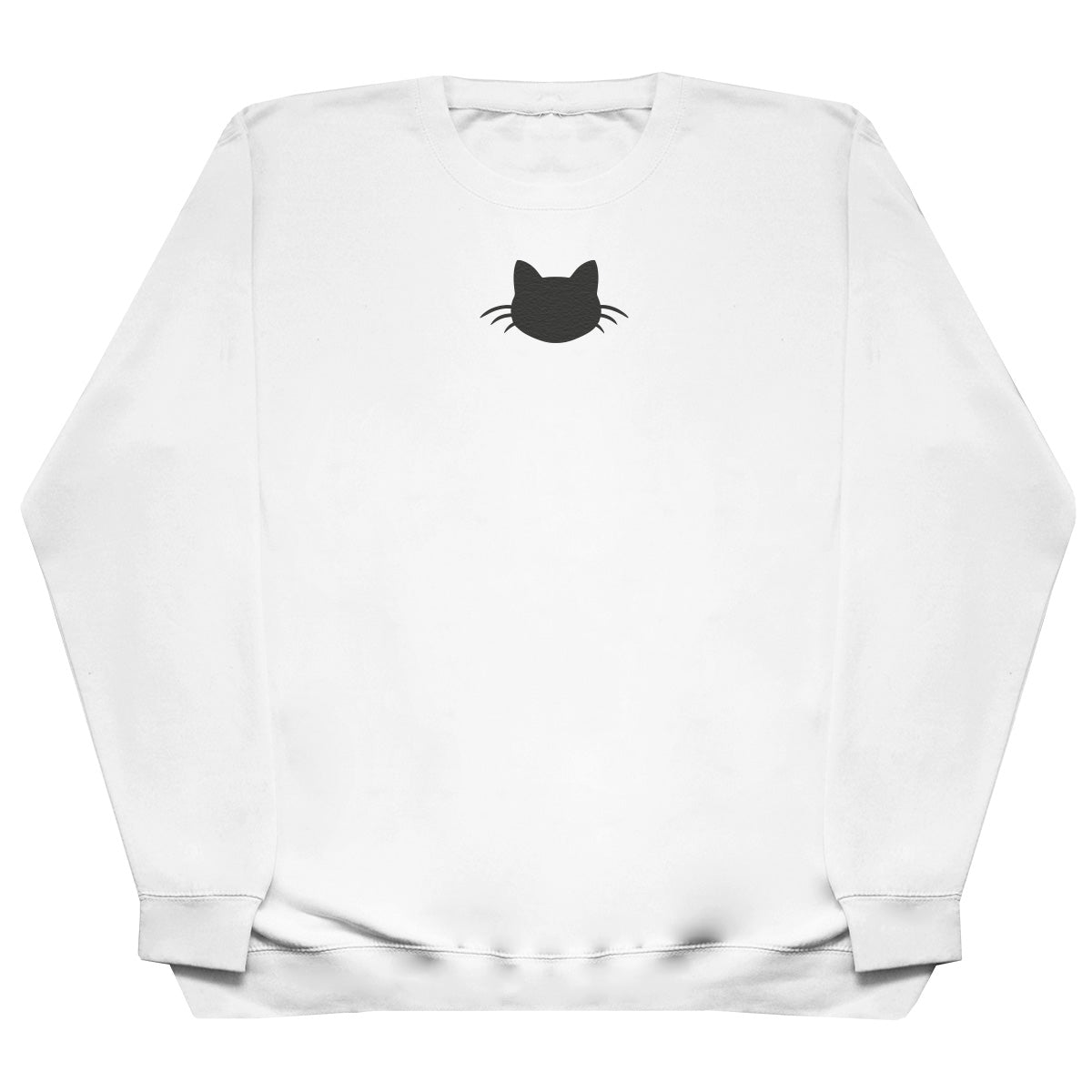 Cat Silhouette - Kids Oversized Comfy Sweater