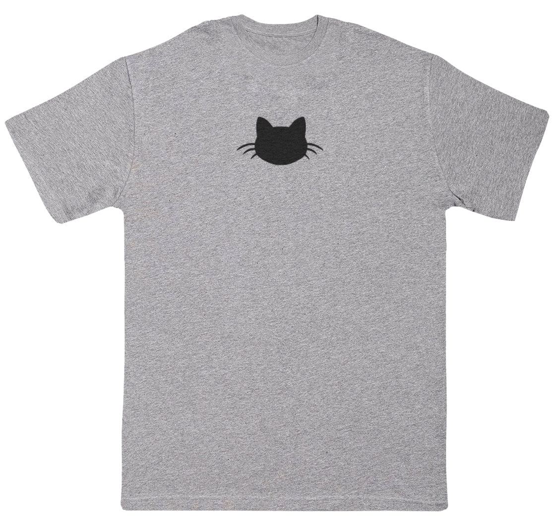 Cat Silhouette - Kids Oversized Comfy T-Shirt