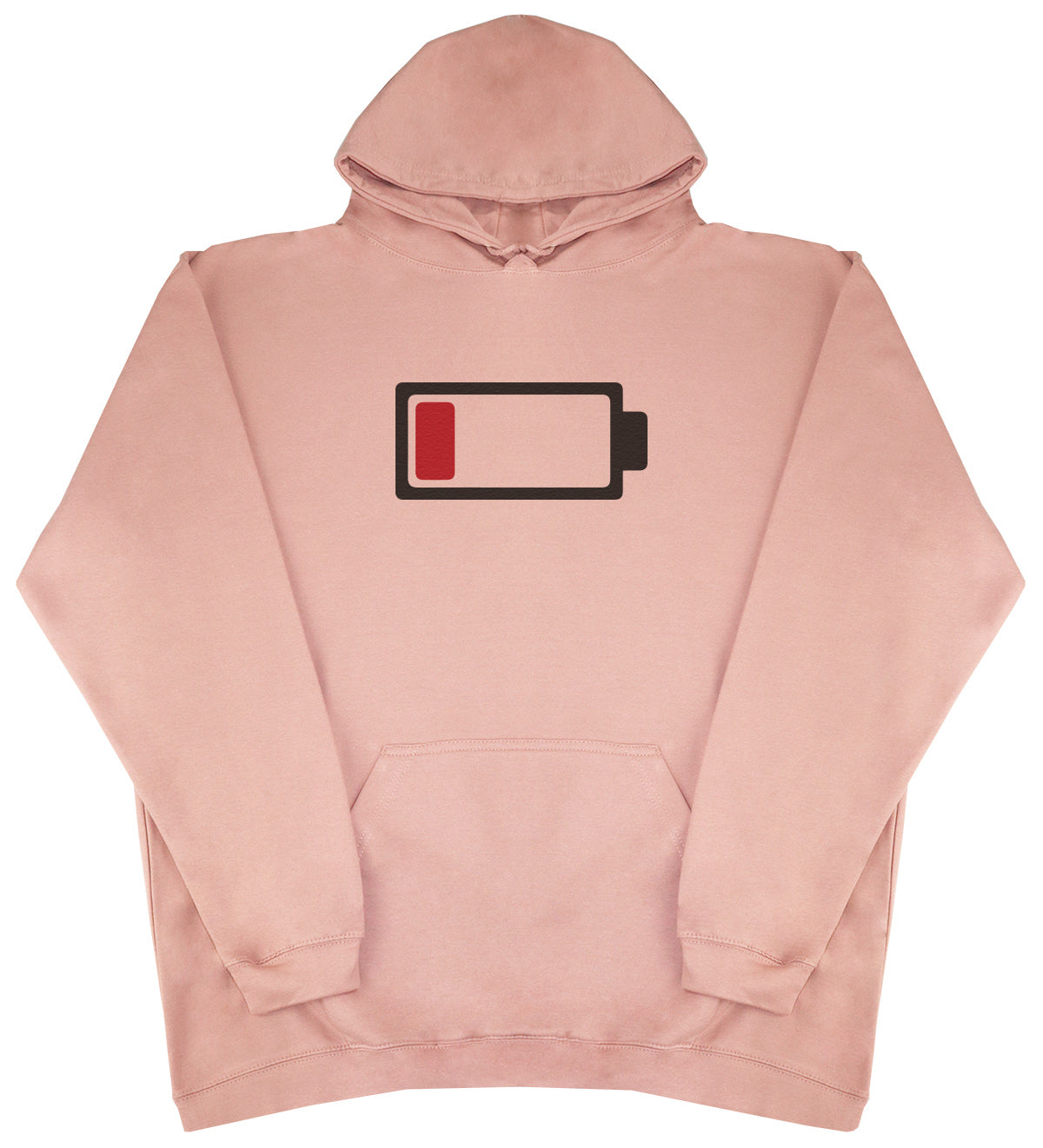 Low Battery - Kids Oversized Comfy Original Hoody