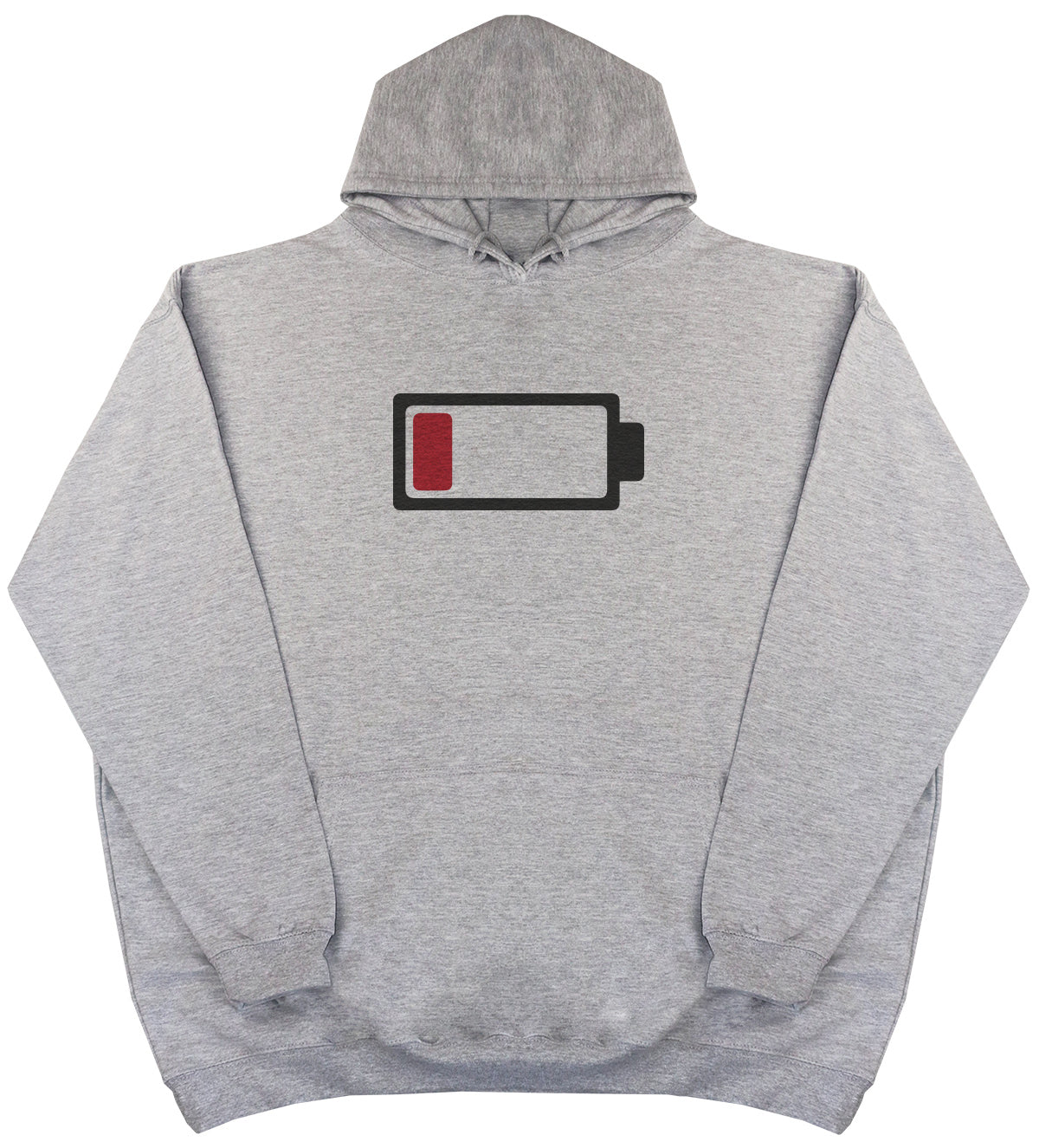 Low Battery - Kids Oversized Comfy Original Hoody