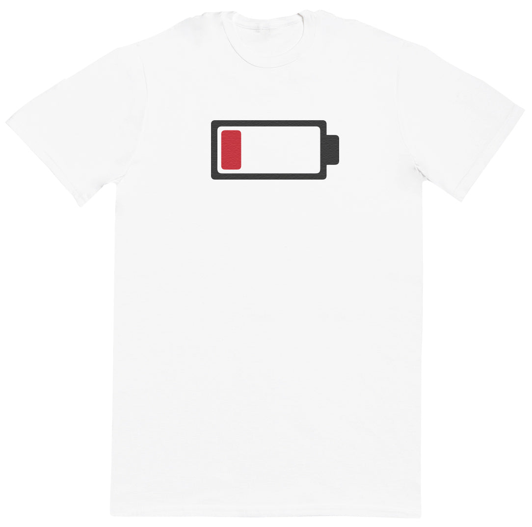 Low Battery - Kids Oversized Comfy T-Shirt